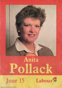 Election poster of Anita