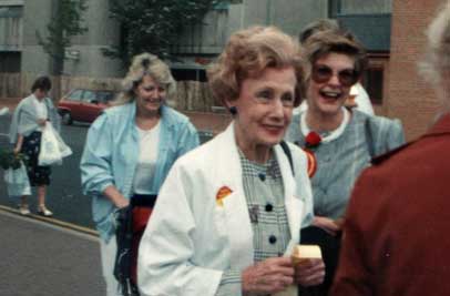 With Barbara Castle