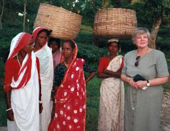 Tea pickers in Bangladesh